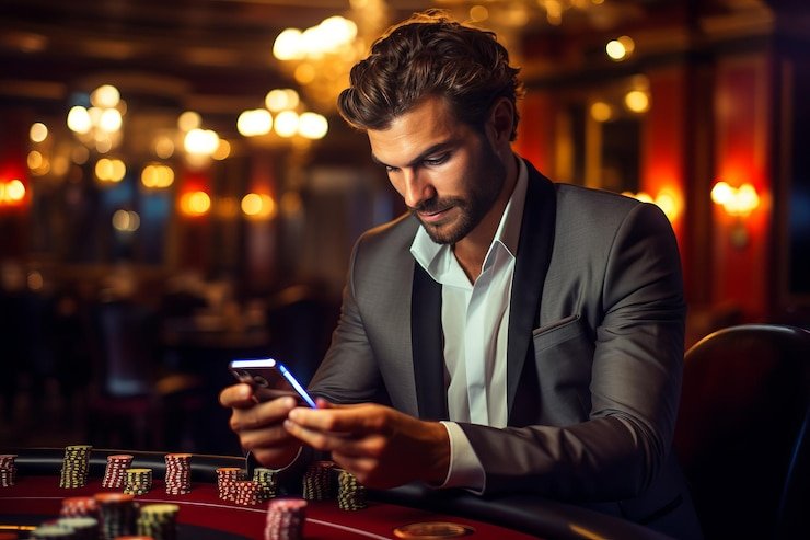 Aplikasi mobile gebi189 menampilkan Fortune Mouse yang fully responsive dengan kontrol sentuh dan orientasi landscape